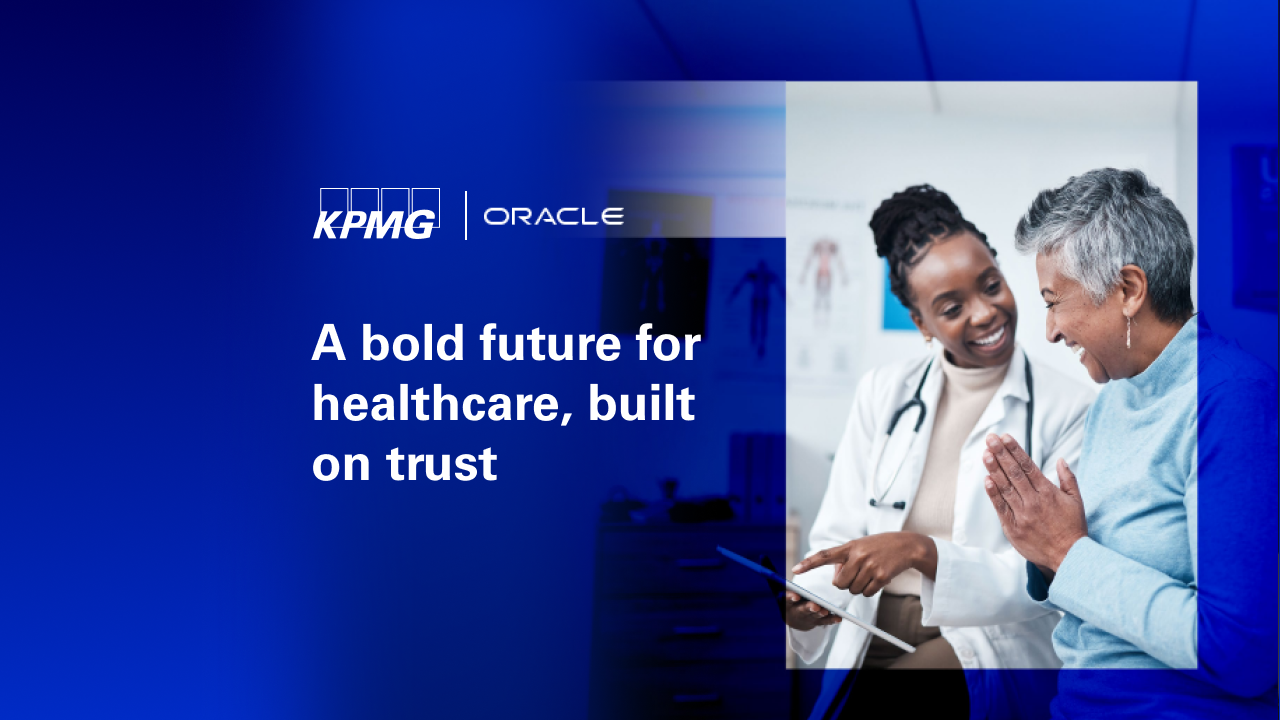 A bold future for healthcare, built on trust