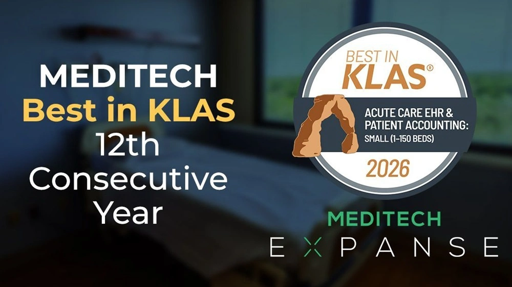 MEDITECH Secures Best in KLAS