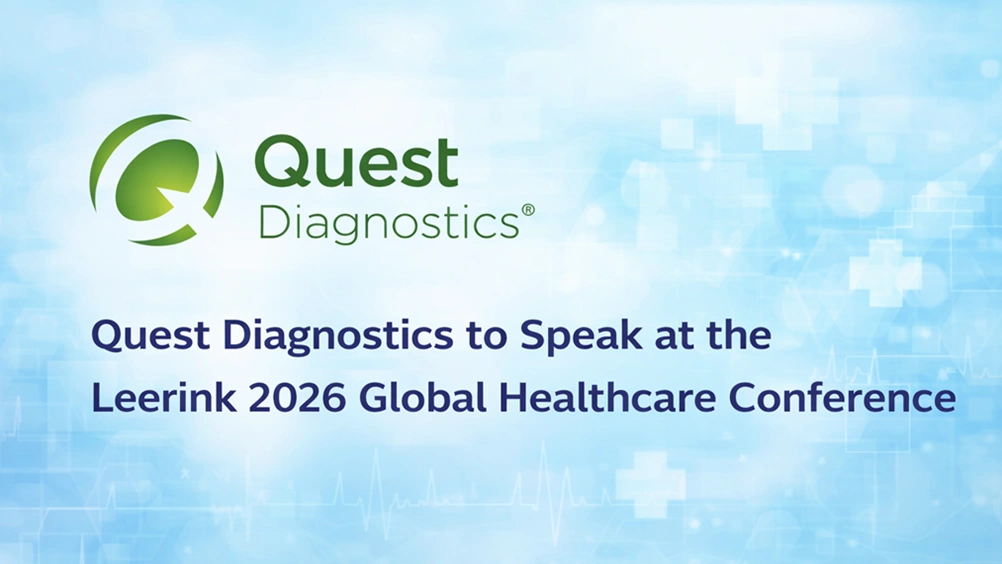 Quest Diagnostics to Speak at the Leerink 2026 Global Healthcare Conference