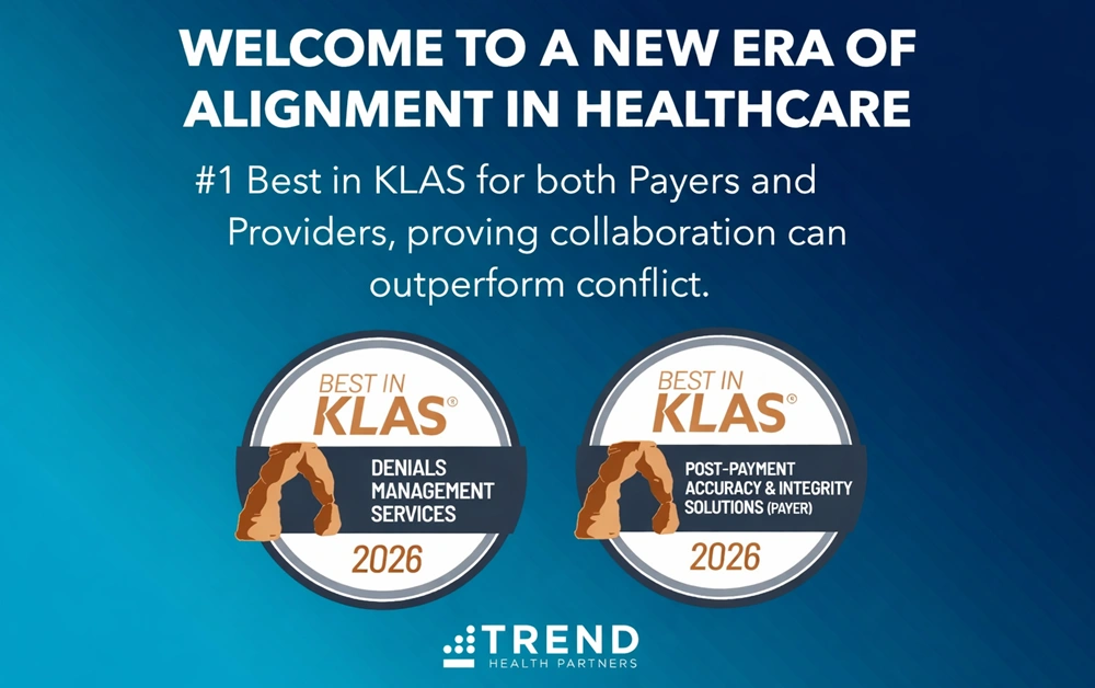 TREND was named #1 in Post-Payment Integrity