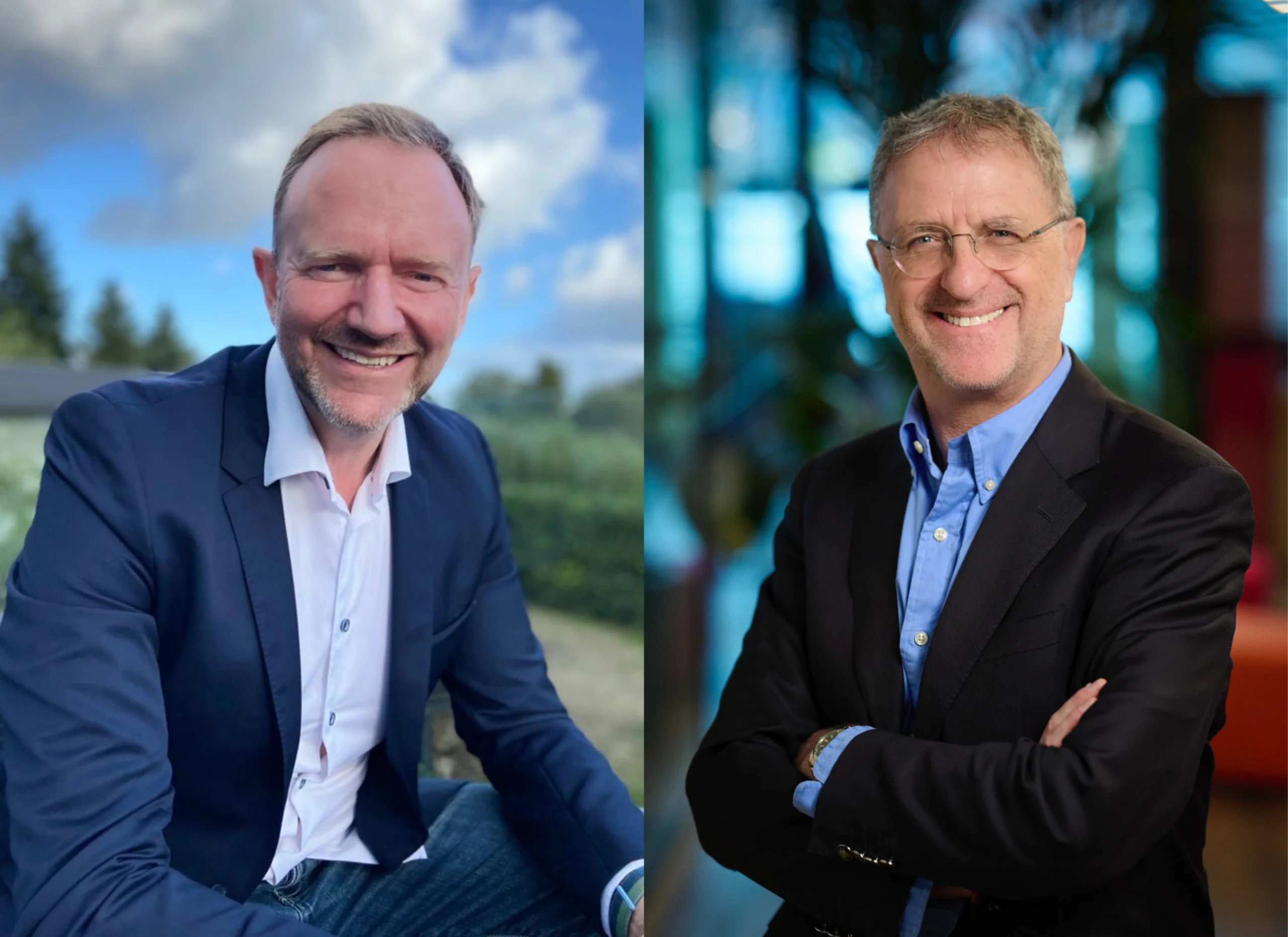 Peter Ulvskjold from Radiobotics and Didier Hans from Medimaps Group