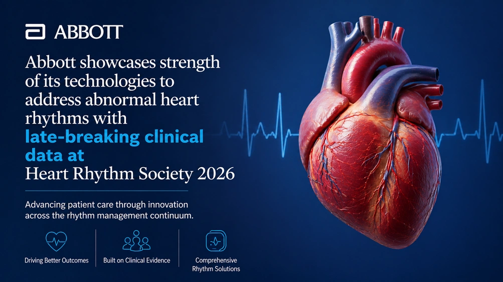 Abbott showcases strength of its technologies to address abnormal heart rhythms