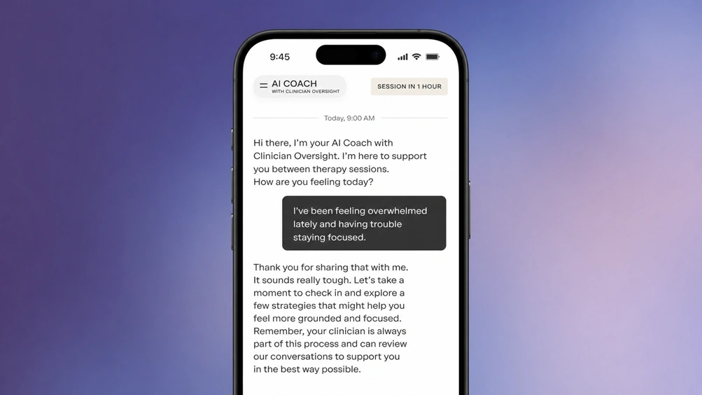 GROW THERAPY INTRODUCES AI COACH
