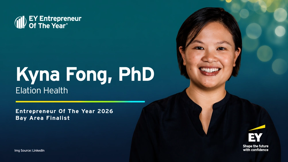 Kyna Fong of Elation Health Named Entrepreneur Of The Year® 2026 Bay Area Finalist by EY US