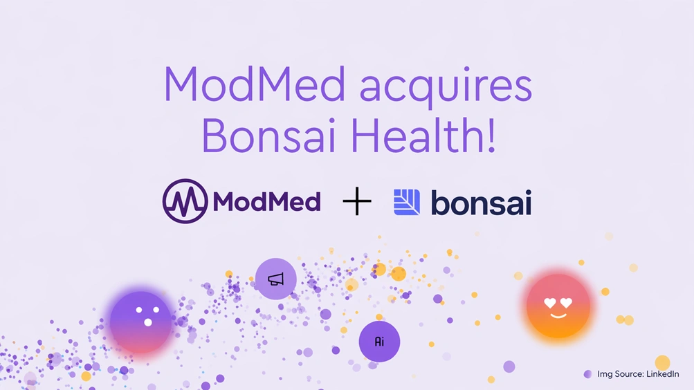 ModMed Acquires Bonsai Health to Accelerate AI-Powered Patient Engagement
