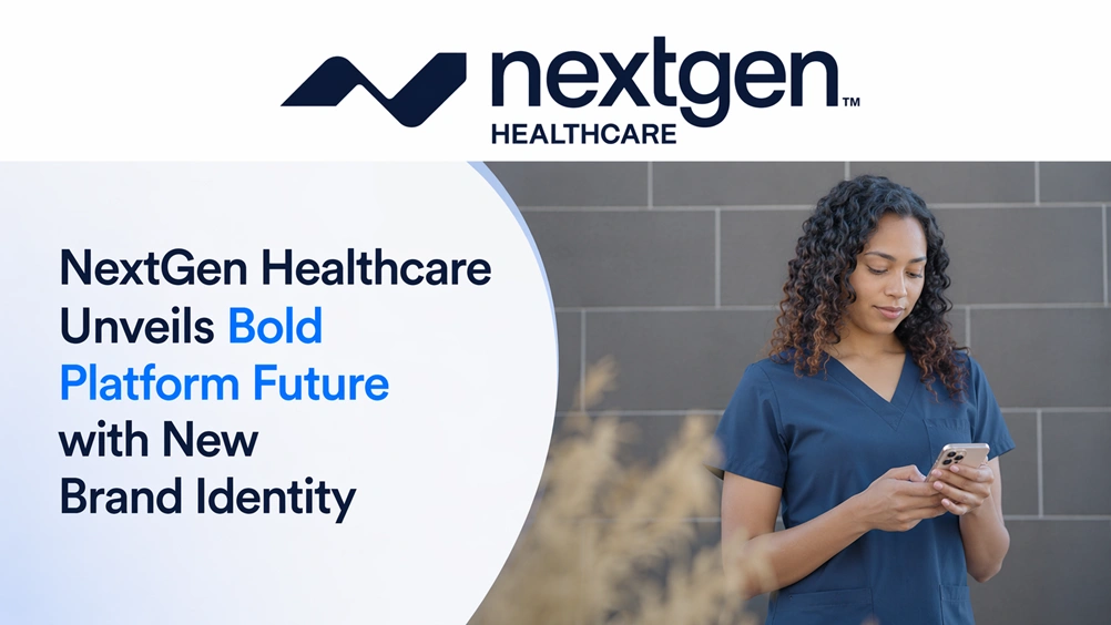 NextGen Healthcare Unveils Bold Platform Future with New Brand Identity