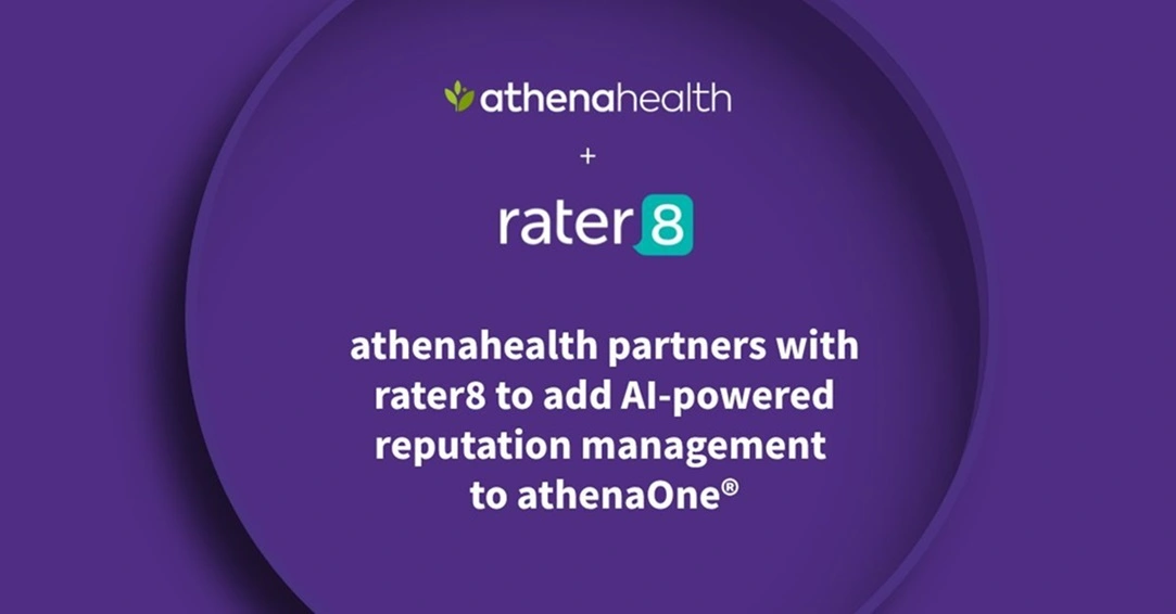athenahealth Partners with rater8