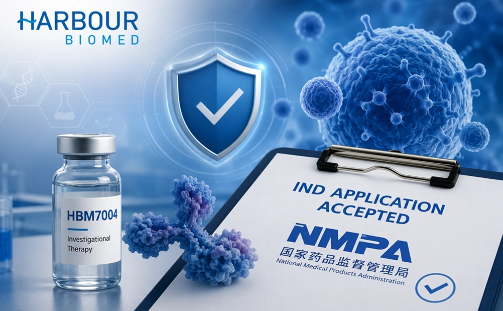 Harbour BioMed Announces NMPA Acceptance of IND Application for HBM7004 for the Treatment of Advanced Solid Tumors
