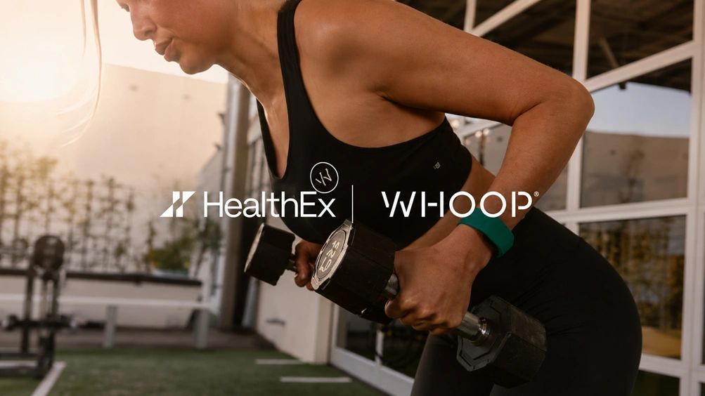 WHOOP and HealthEx Partner to Connect Medical Records and Biometric Data