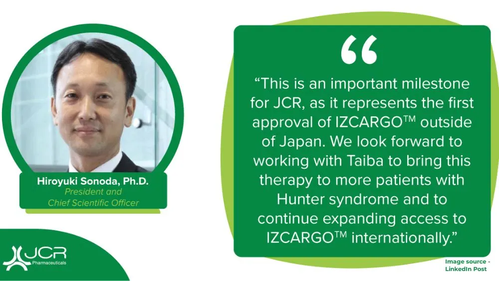 JCR Pharmaceuticals