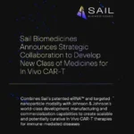 Sail Biomedicines Reveals Strategic Collaboration to Develop New Class of Medicines for In Vivo CAR-T