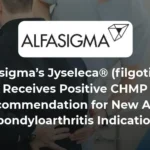 Alfasigma’s Jyseleca (filgotinib) Receives Positive CHMP Recommendation for New Axial Spondyloarthritis Indication